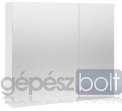 MOFÉM Mofém Evo Fali tükrösszekrény Fényes fehér 80x72x19 cm F46728E28W2 (F46728E28W2)