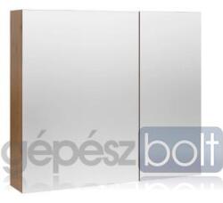 MOFÉM Mofém Evo Fali tükrösszekrény Roble Honey 80x72x19 cm F46728E28HW (F46728E28HW)