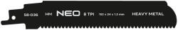 NEO TOOLS Orrfűrészlap, HM, 152x24x1.25mm, 8TPI (58-036) - szerszamparadicsom