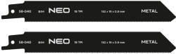 NEO TOOLS Orrfűrészlap, BI-Metal, 150x19x0.9mm, 18TPI, 2db (58-040) - szerszamparadicsom