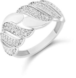 ÉkszerM Fehérarany Gyűrű (méret: 54) AU 96851