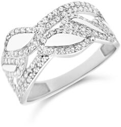 ÉkszerM Fehérarany Gyűrű (méret: 58) AU 96852