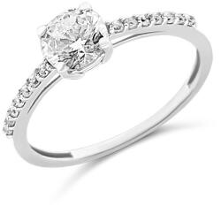 ÉkszerM Fehérarany Gyűrű (méret: 47) AU 96893