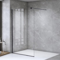 Welland Vista walk-in zuhanyfal 110 x 195 cm - fekete profil - miniwebshop