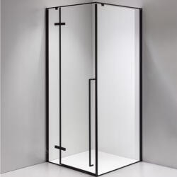 Welland Luxury-Line Como zuhanykabin - 90 x 90 cm - fekete profil