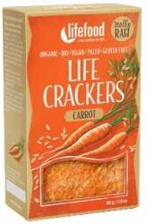 Lifefood Lifecrackers cu morcovi bio 80g Lifefood