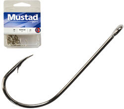 Mustad Long Shank Beak 4/0 Nickel 25pcs/bag (e-m4350400)