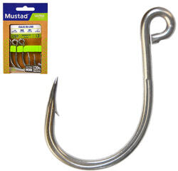 Mustad Kaiju In-line Titan Steel 3/0 5db/csomag (e-m4219300)
