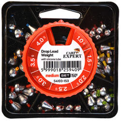  Carp Expert Medium Betétes Cseppólom Készlet 1-4g Natur 150g (e-54103153)