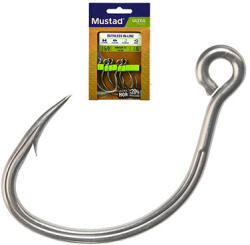 Mustad Ruthless In-line Titan Steel 6/0 5db/csomag (e-m4066600)