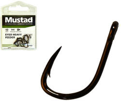 Mustad Ultra Np Eyed Heavy Feeder Eyed Barbed 14 15db/csomag (e-m4256014)