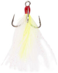 Mustad Feather Triple Grip, Chartreuse, 1 2pcs/bag (e-m4337001)