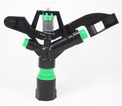  Ever műanyag 1" belső menetes, 2 fúvókás kör szántóföldi szórófej (D: 32-40m 50-90l/perc) (TO-E6006)