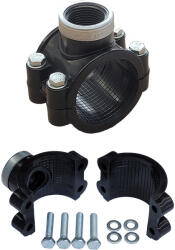  Megfúrós idom 110x1/2-2 fémgyűrűs (TO-MF110)