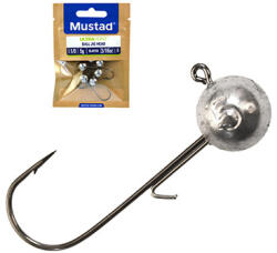 Mustad Ball Jig Head W/keeper 1/0 15g 25pcs Lead (e-m8179100)