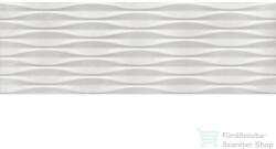 Cifre Cerámica TITAN White Relieve 30x90 cm fali csempe (CIF0331)