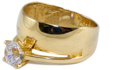 Ékszershop 2 az 1-ben arany eljegyzési gyűrű (1334588)