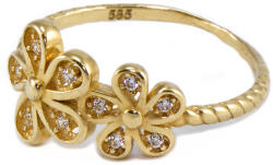 Ékszershop Virágos köves gyűrű (1330633)