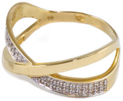 Ékszershop Kősoros "X" arany gyűrű (1335218)