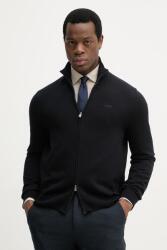 HUGO BOSS pamut kardigán Upalano-L - sötétkék S