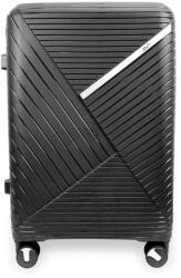 ZELLIA Polipropilén Bőrönd 209 - Fekete M Méret - 65 X 46 X 27 Cm (ZLK-209-209blackm)