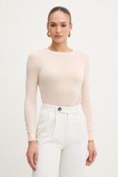 HUGO BOSS gyapjú pulóver Ferpina - narancssárga M