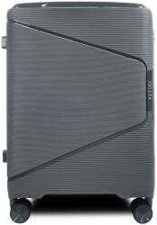 ZELLIA Polipropilén Bőrönd Ppb088 - Sötét Szürke L Méret - 75 X 50 X 30 Cm (ZLK-ppb088-ppb088--sotet-szurke-l)