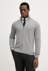 HUGO BOSS pamut kardigán Upalano-L - szürke L