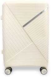 ZELLIA Polipropilén Bőrönd 209 - Beige L Méret - 75 X 51 X 31 Cm (ZLK-209-209whitel)