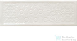 Cifre Cerámica TITAN White Decor 10x30, 5 cm fali csempe (CIF0328)