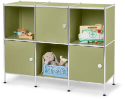 Tchibo - /Cn3 Kids háromajtós fém komód - zöld