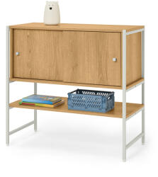 Tchibo - /Grade tolóajtós komód gyerekeknek - fehér