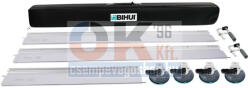 BIHUI Elektromos kerlitvágó körfűrészhez sín készlet, 2×1, 4m+0, 8m (bihlfrs5) (bihlfrs5)