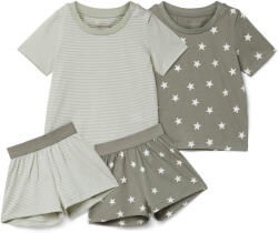 Tchibo - 2 rövidnadrágos gyerekpizsama - férfi - méret 122/128 - fehér/mintás