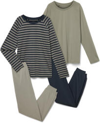 Tchibo - 2 gyerekpizsama - férfi - méret 122/128 - kék/csíkos - tchibo - 11 995 Ft