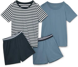 Tchibo - 2 gyerekpizsama - férfi - méret 134/140 - kék/csíkos - tchibo - 8 995 Ft