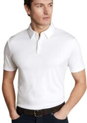 Charles Tyrwhitt Smart Jersey Polo - White - XL