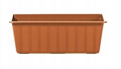 Prosperplast Agro Balkonláda, 40cm, vörösbarna, 40x18x14cm (IS400-R624)