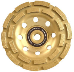 GEKO Duplasoros betoncsiszoló 125mm M14 (H00120)