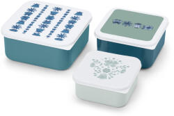 Tchibo - 3 db uzsonnásdoboz - kék