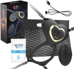 IBIZA - felcsatolható csiklóizgató vibrátor (fekete) (8435565959678) - bujaalmok