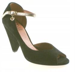 Fabio Fabrizi 305867 Fekete magassarkú cipő, 36-os méret (305867)