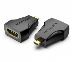 Vention micro HDMI/M -> HDMI/F (4K, fekete), adapter (AITB0) - digital24