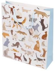  Papírtasak Macskák 35x40x12 cm (10088)