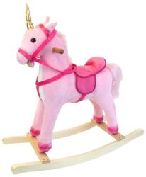 Rózsaszín Unicornis hintaló 68cm max 50kg GS090-U (41914)