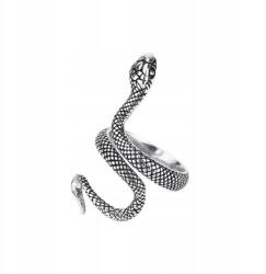 Bamoer 925-ös ezüst gyűrű Kígyó Viperás Párduc mintás Állítható méretű Női Ajándék