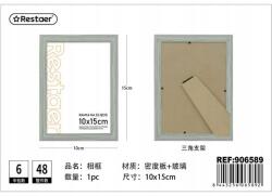  Képkeret 10x15cm Stílusos Szürke (481805750)