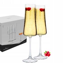 Bohemia Interactive Pezsgős vagy prosecco poharak Bohemia Crystalex Xtra 210ml Kmpl 6 db (40862)