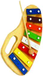 Makimpex Xilofon 1 oktáv színes. X-04/1 MBA0040