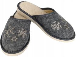 Baffiks Női Hegyi Papucs Filc Könnyű Gyapjú Topánka Meleg Otthoni 35 (Damskie Kapcie Zimowe Lamowane)